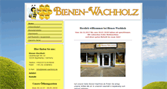 Desktop Screenshot of bienen-wachholz.de